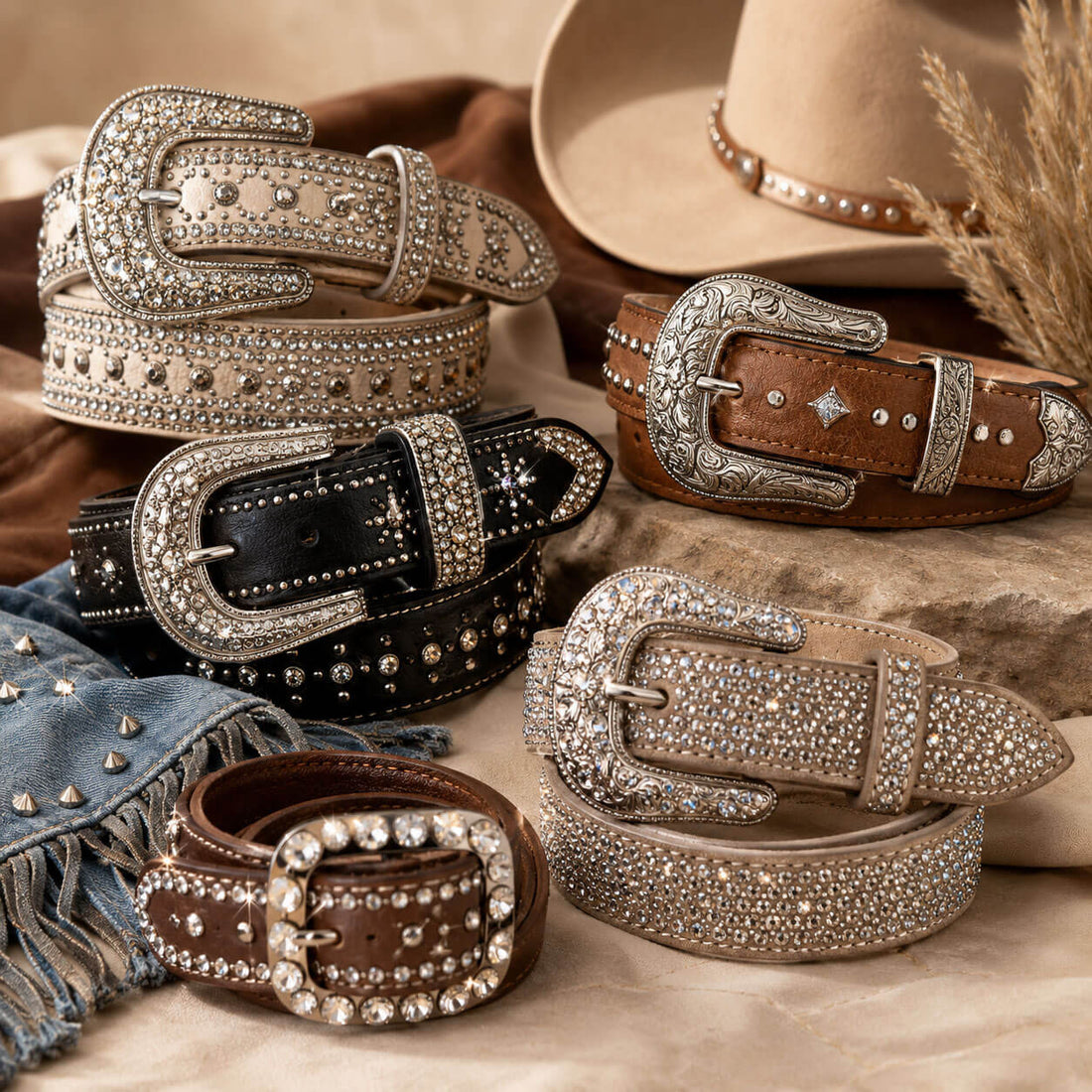 Western & Rhinestone Belt Trends 2026