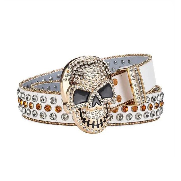 Western Cowboy Rhinestone Statement Belt