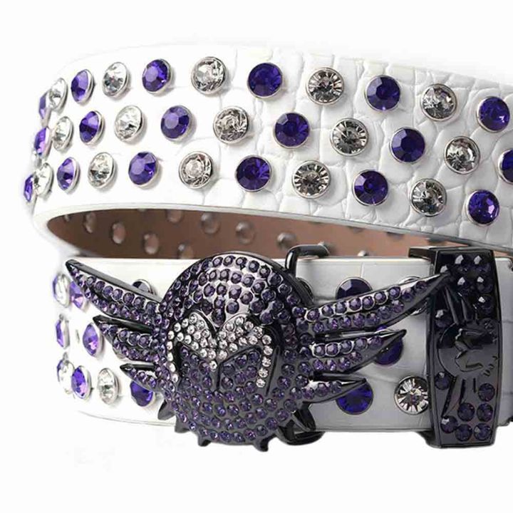 Angel Wing Rhinestone Waist Belt