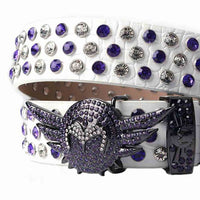 Angel Wing Rhinestone Waist Belt