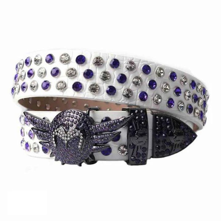 Angel Wing Rhinestone Waist Belt