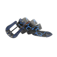 Sapphire Skull Rhinestone Waist Belt