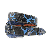 Sapphire Skull Rhinestone Waist Belt