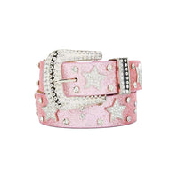 Pink Shimmer Star Sparkle Belt