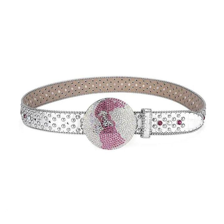 Stardust Sparkle Rhinestone Statement Belt