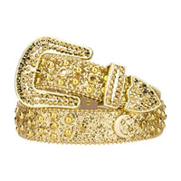 Rhinestone Belts USA Simon Belts Luxury Designer Diamond Crystal Leather Studded Rhinestone Alloy for Men Women Western Style