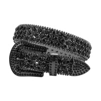 Rhinestone Belts USA Rhinestone Belt Studded Belt Belts for Women Multi-Color Crystal-Encrusted PU With Bling Buckle Y2K Statement Accessory