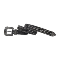 Rhinestone Belts USA Western Design Leather Belt Ladies Leather Custom Rhinestone Studded Waist Belt Crystal Rhinestone Belt Men