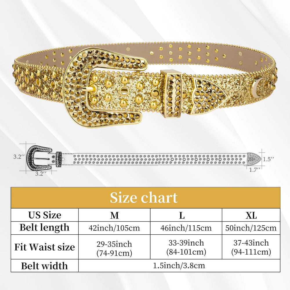 Rhinestone Belts USA Simon Belts Luxury Designer Diamond Crystal Leather Studded Rhinestone Alloy for Men Women Western Style
