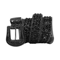 Rhinestone Belts USA Rhinestone Belt Studded Belt Belts for Women Multi-Color Crystal-Encrusted PU With Bling Buckle Y2K Statement Accessory