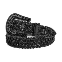 Rhinestone Belts USA Rhinestone Belt Studded Belt Belts for Women Multi-Color Crystal-Encrusted PU With Bling Buckle Y2K Statement Accessory