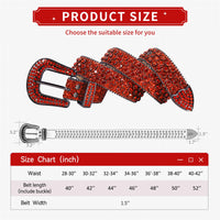 Rhinestone Belts USA Factory Wholesale Hip Hop Punk Style Alloy Buckle Customizable Belt Studded Western Belt for Party