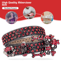 New Shining Rhinestone Studded Waist Belt Punk Hippie Style Bling Belt