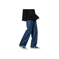 Men's Light Blue Straight Fit Denim Pants