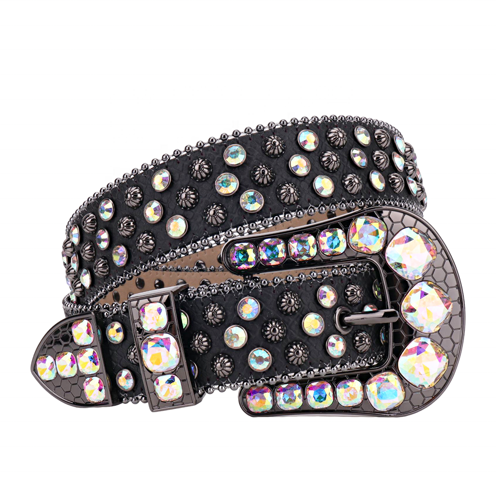 Big Gem Crystal Rhinestone Western Belt