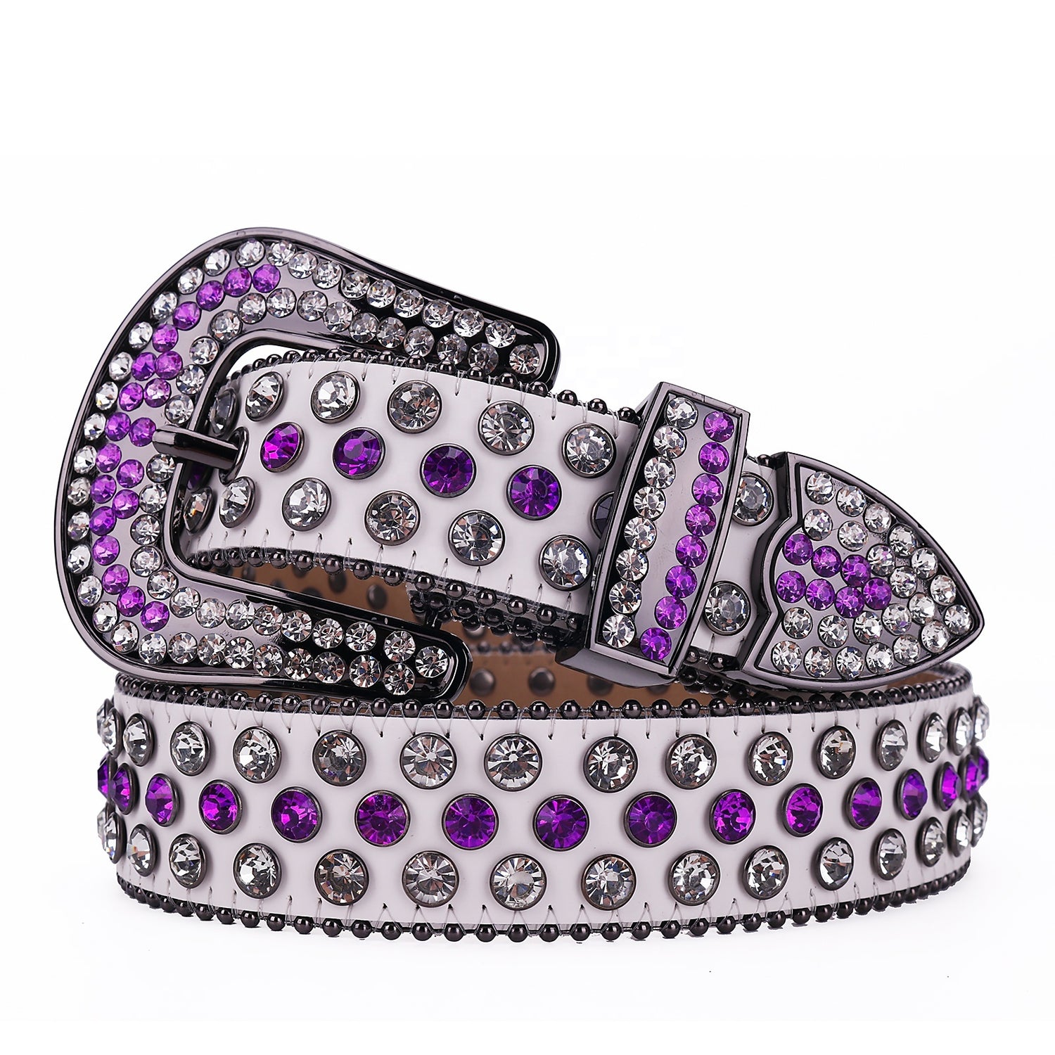 Diamond Crystal Rhinestone Western Belt