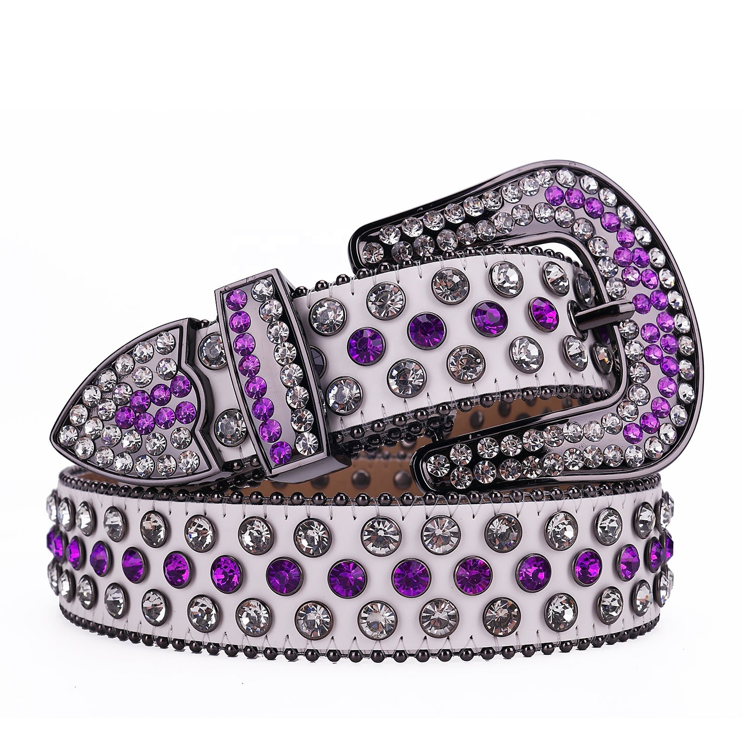 Diamond Crystal Rhinestone Western Belt