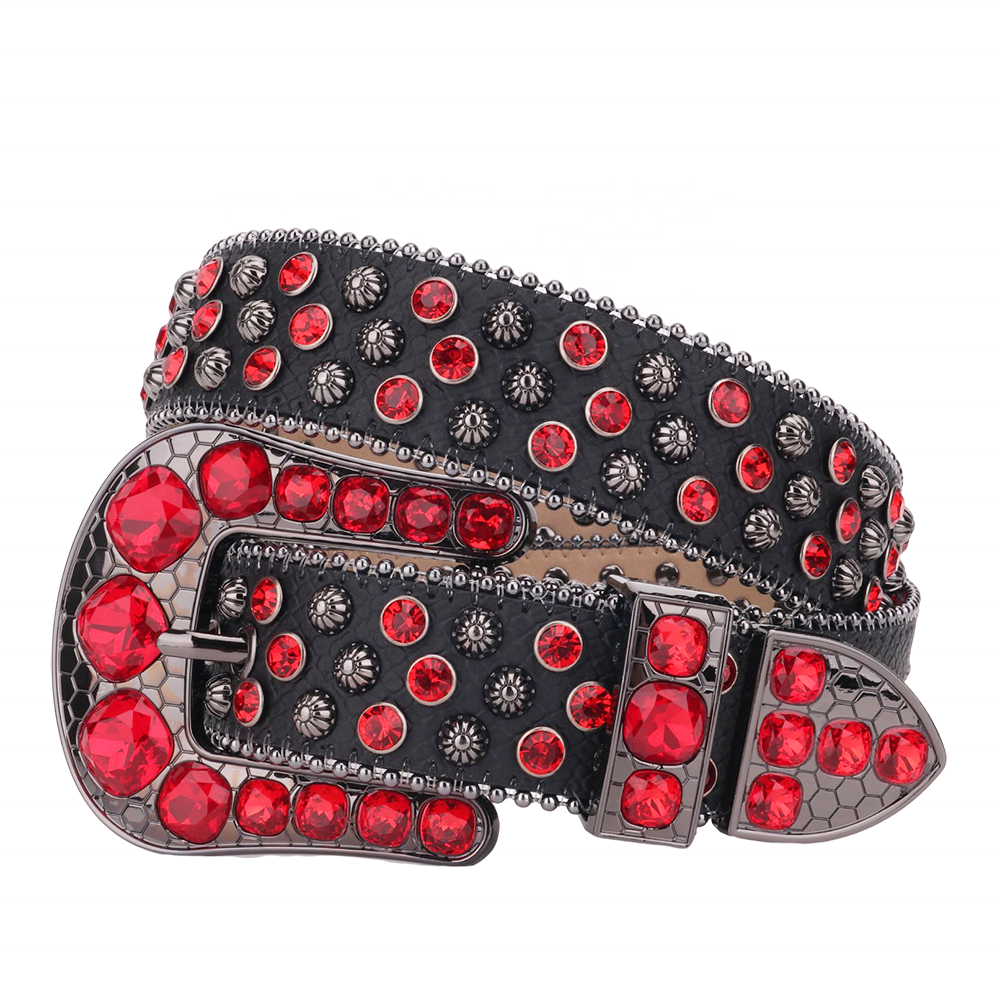 Big Gem Crystal Rhinestone Western Belt