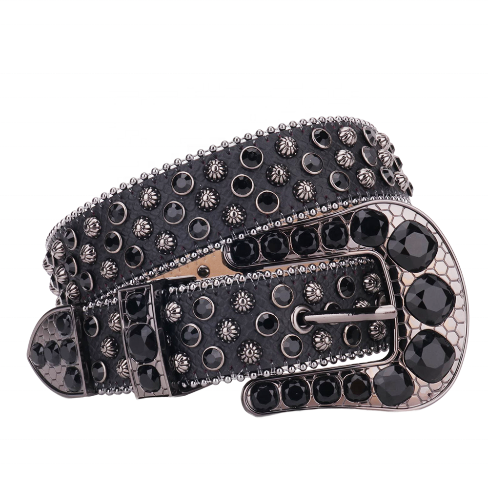 Big Gem Crystal Rhinestone Western Belt